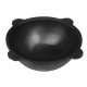 Cast iron cauldron 8 l flat bottom with a frying pan lid в Москве