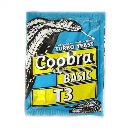 Турбодрожжи спиртовые "COOBRA" BASIC T3 (90 гр) в Москве