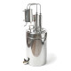 Cheap moonshine still kits "Gorilych" double distillation 20/35/t (with tap) CLAMP 1,5 inches в Москве