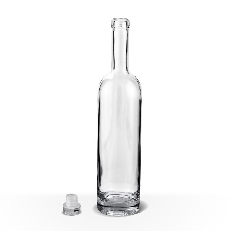 Бутылка "Арина" стеклянная 0,7 литра с пробкой  в Москве