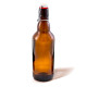 Бутылка темная стеклянная с бугельной пробкой 0,5 литра в Москве