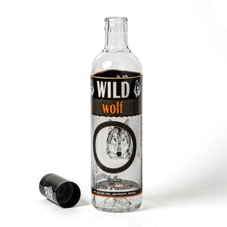 Souvenir bottle "Wolf" 0.5 liter в Москве