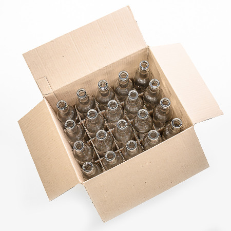 20 bottles of "Guala" 0.5 l without caps in a box в Москве
